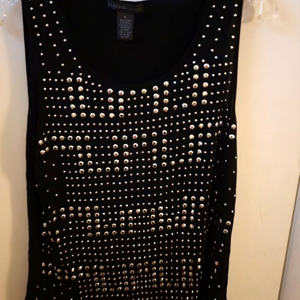 Size Xl Studded Tank Top
